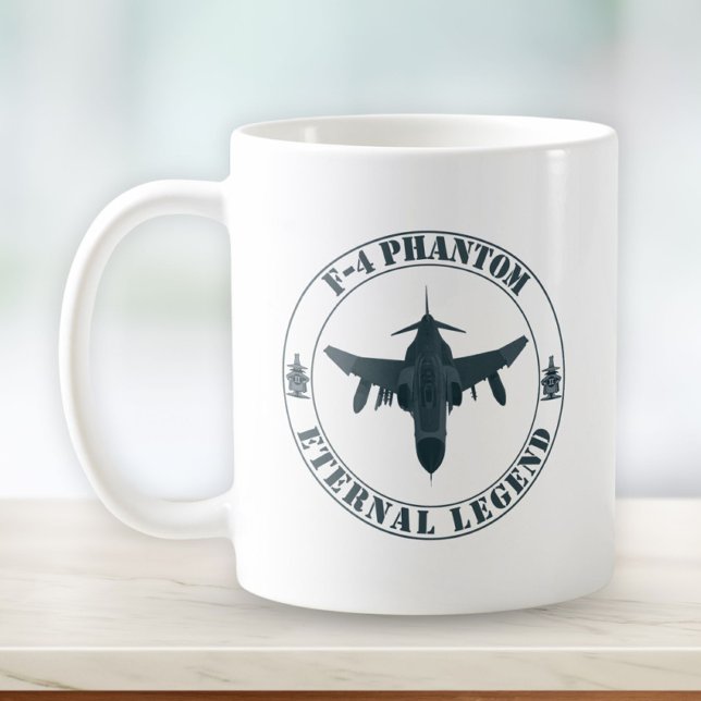 Caneca De Café Lendário F-4 Phantom (Criador carregado)