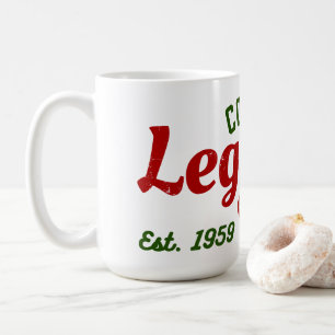 Caneca De Café Lendas COBOL Est. 1959 – Um Adesivo de Tecnologia