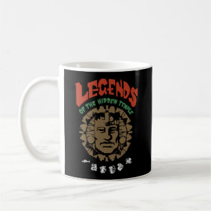 Caneca De Café Lendas Do Poster vintage Do Templo Oculto