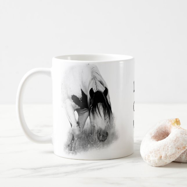 Caneca De Café Lendas Mustang Mug "Shaman" (Com Donut)
