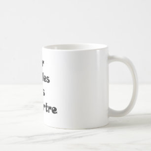 Caneca De Café LenferCestLesAutres