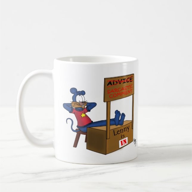 Caneca De Café Lenny Coffee Mug (Esquerda)