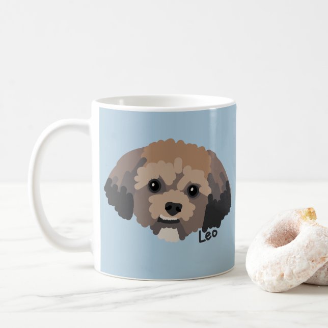Caneca De Café Leo para Debi (Com Donut)