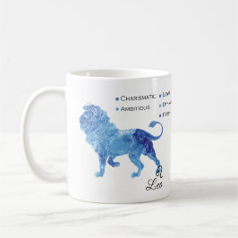 Caneca De Café Leo Zodiac Traits Mug
