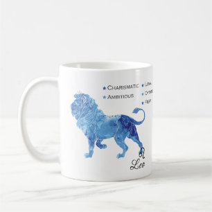 Caneca De Café Leo Zodiac Traits Mug