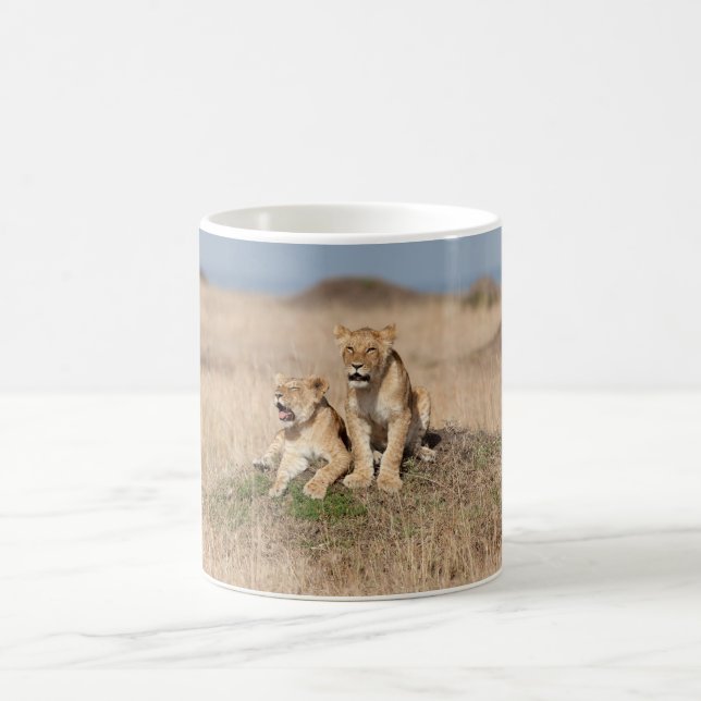 Caneca De Café Leões jovens (Centro)