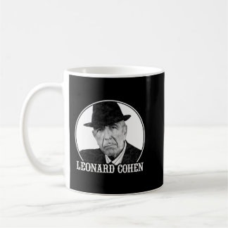 Caneca De Café Leonard Cohen Art 60s Estilo