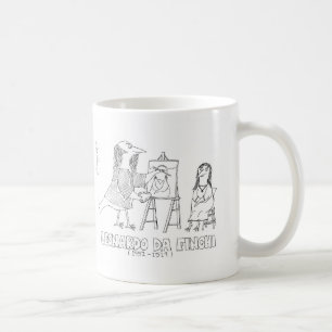 Caneca De Café Leonardo a Dinamarca Finchi