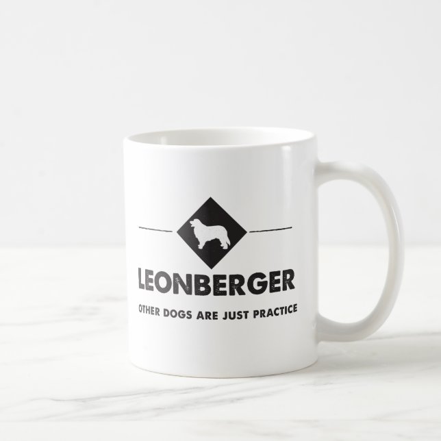 Caneca De Café Leonberger - outros cães são prática (Direita)