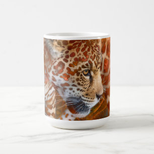 Caneca De Café "LEOPARD LIVING IN COLORS" 15 oz.