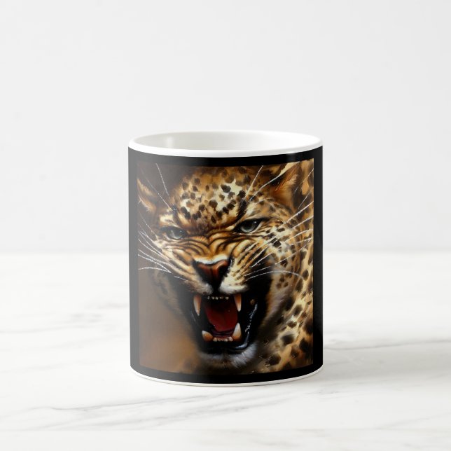 Caneca De Café Leopardo (Centro)