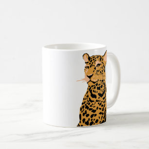 Caneca De Café Leopardo