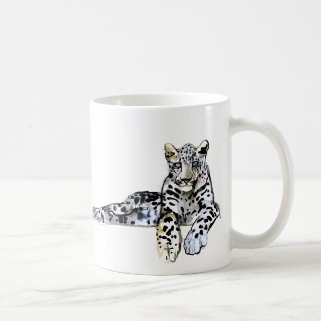Caneca De Café Leopardo árabe 2008 7 (Direita)