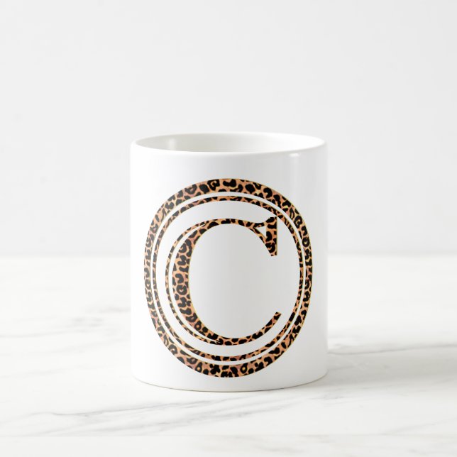 Caneca De Café leopardo C (Centro)