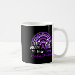 Caneca De Café Leopardo Rainbow Em agosto Vestimos Sobredosagem R