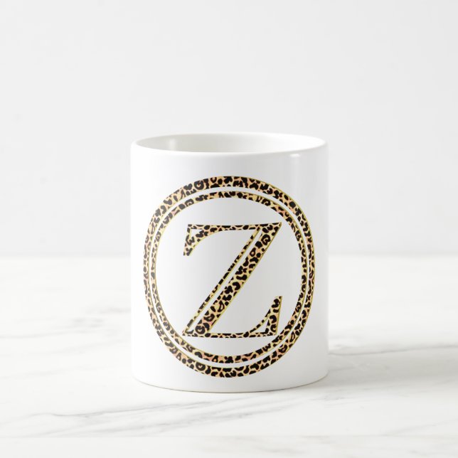Caneca De Café Leopardo Z (Centro)