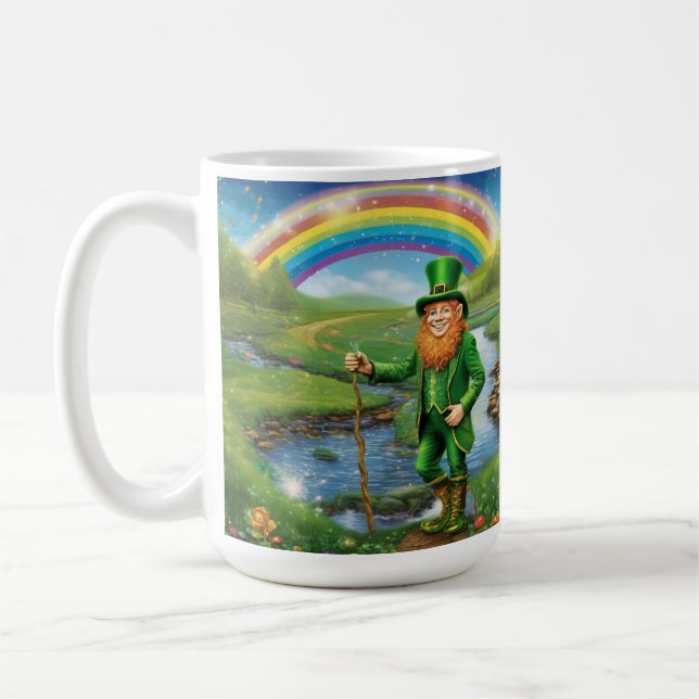 Caneca De Café Leprechaun (Esquerda)