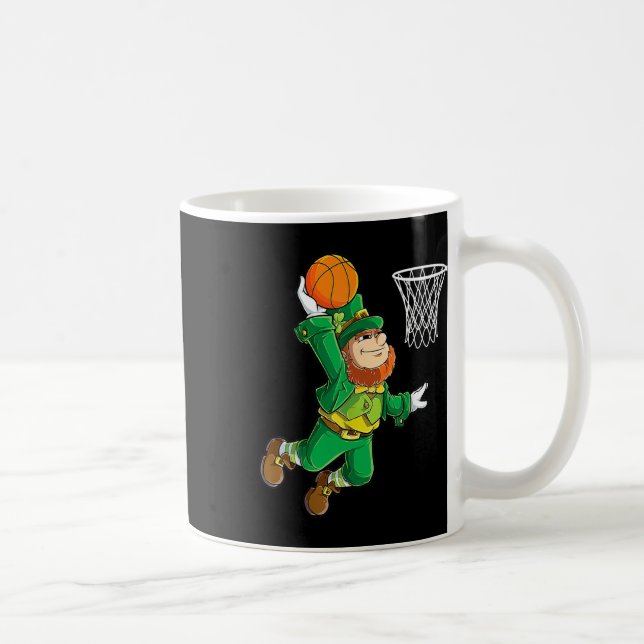 Caneca De Café Leprechaun Bysketbyll Dunk Boys Me (Direita)