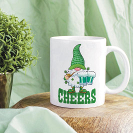 Caneca de café Leprechaun do dia de São Patrício
