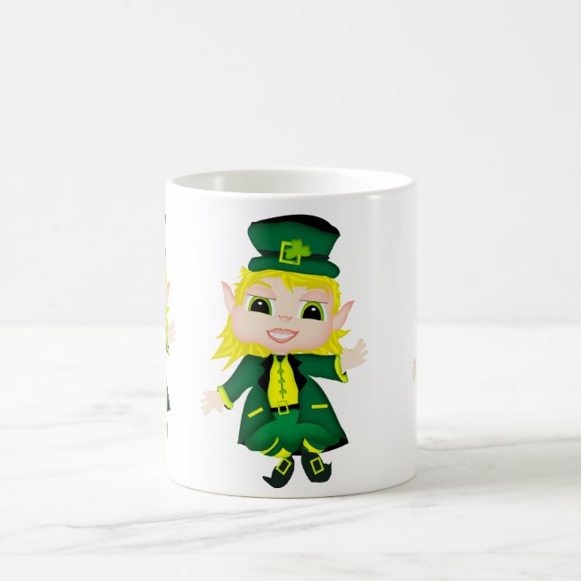 Caneca De Café Leprechaun irlandês (Centro)