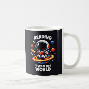 Caneca De Café Ler é fora deste mundo