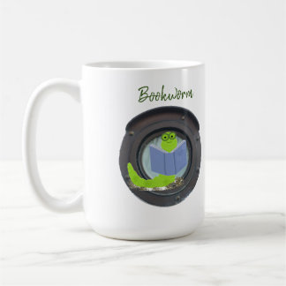 Caneca De Café Ler é prazer em uma porta de iluminação