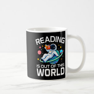 Caneca De Café Ler é um astronauta espacial fora deste mundo