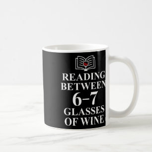 Caneca De Café Ler Entre Os Vinhos 6 7 Leitura 6-7 Só Mais Um Cap