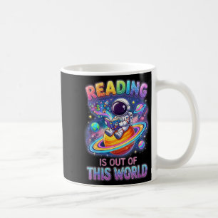 Caneca De Café Ler livros engraçados fora deste mundo é divertido