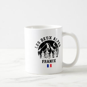 Caneca De Café Les Deux Alpes France Alps Ski Resort Alpino Skiin