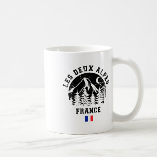 Caneca De Café Les Deux Alpes France Alps Ski Resort Alpino Skiin