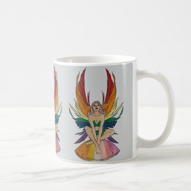 Caneca De Café Lesbian Faerie (Direita)