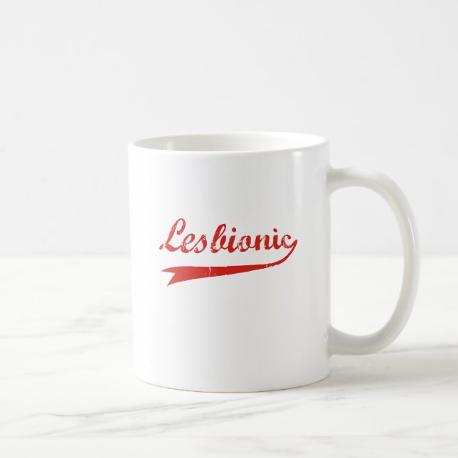 Caneca De Café Lesbônica (Direita)