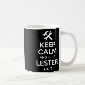 Caneca De Café Lester Funny Surname Birthday Family Tree Reunião