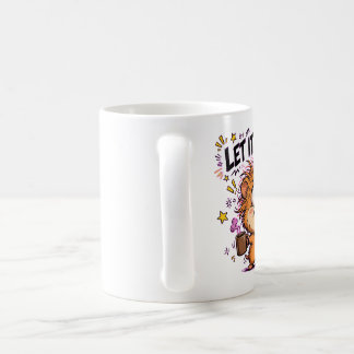 Caneca De Café Let It Burn I Quit – Crazy Hamster Burnout Meme