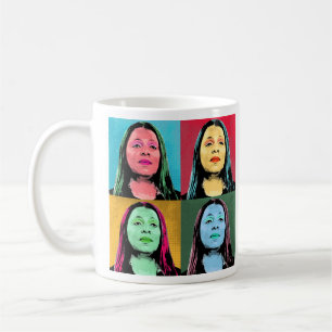 Caneca De Café Letitia James Pop Art Design