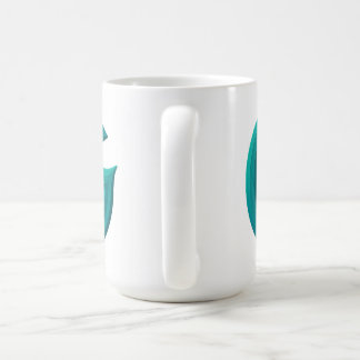 Caneca de Café Letra G Abstrata Minimalista