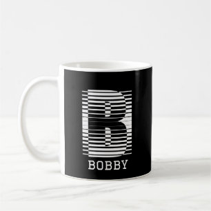 CANECA DE CAFÉ LETRA INICIAL B - ALFABETE B