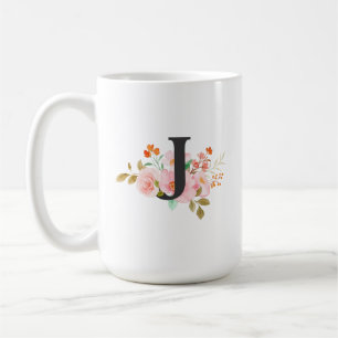 Caneca De Café Letra J