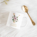 Caneca De Café Letra Moderna Dourada Watercolor Y | Monograma<br><div class="desc">Letra Moderna Dourada Watercolor Y | Monograma</div>