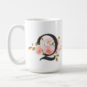 Caneca De Café Letra Q