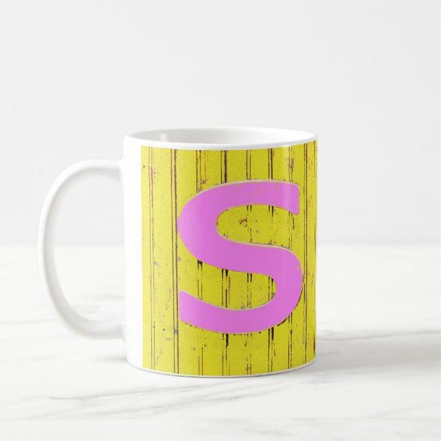 Caneca De Café Letra s (Esquerda)