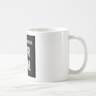 Caneca De Café Letras às pessoas inoperantes: Sigmund Freud