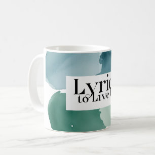 Caneca De Café Letras Para Viver 3