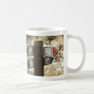 Caneca De Café Letreiro israelita - indo minha maneira?