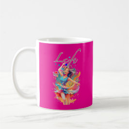 Caneca De Café Let's Have Fun,Life a Roller Coaster