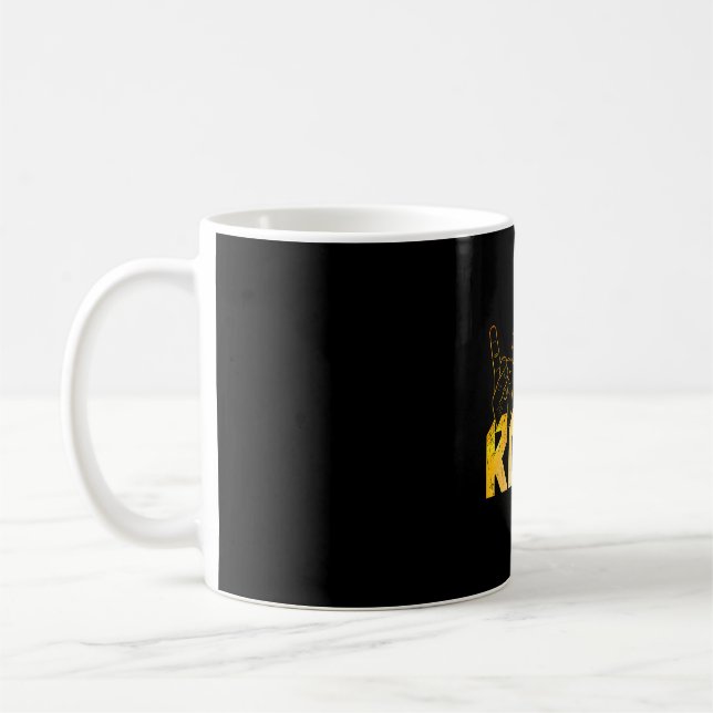 Caneca De Café Lets Rock n Roll Guitar (Esquerda)