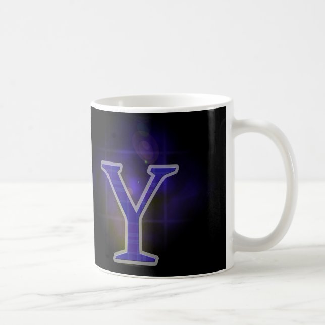 Caneca De Café Letter Y (Direita)