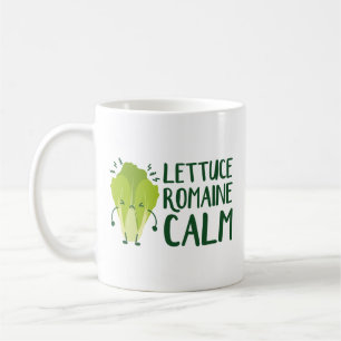 Caneca De Café Lettuce Romaine Calm