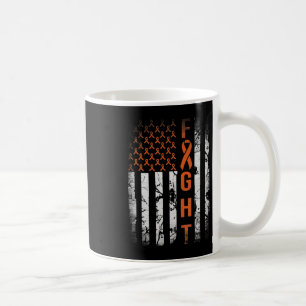 Caneca De Café Leucemia Fita Luta Contra a Leucemia de Bandeira A